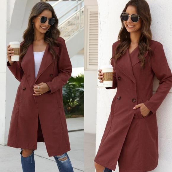 Waterfall Style Jacket Redwood - Picture 3 of 3